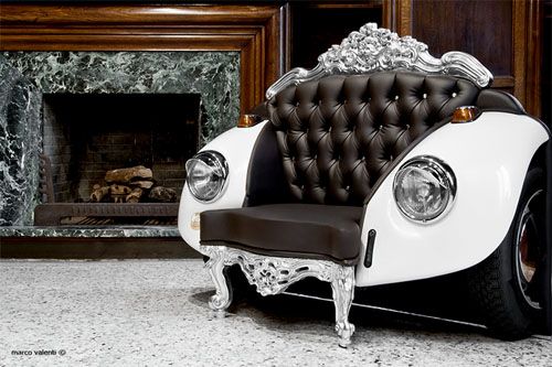 Glamour Beetle Armchair Luxurious Gold and Velvet Seating Option for a Stylish Home