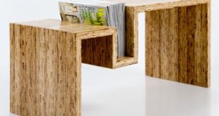 Going Green Straw Side Tables