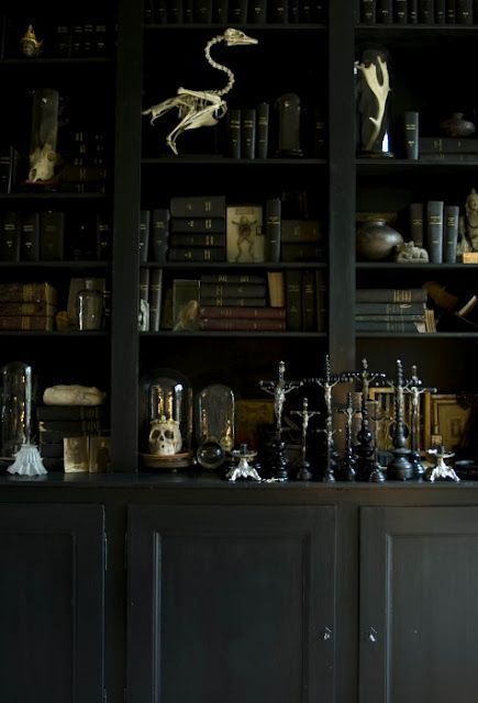 Gorgeous Gothic Home Office Elegant and Stylish Workspace with a Gothic Vibe in the Home