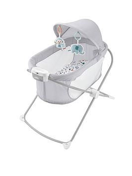 Hi Tech Crib Rocks Babies Innovative Crib Soothes Infants with Advanced Technology