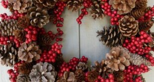 Holiday Wreaths Door Decor