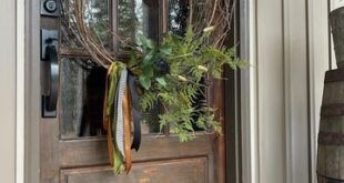 Holiday Wreaths Door Decor