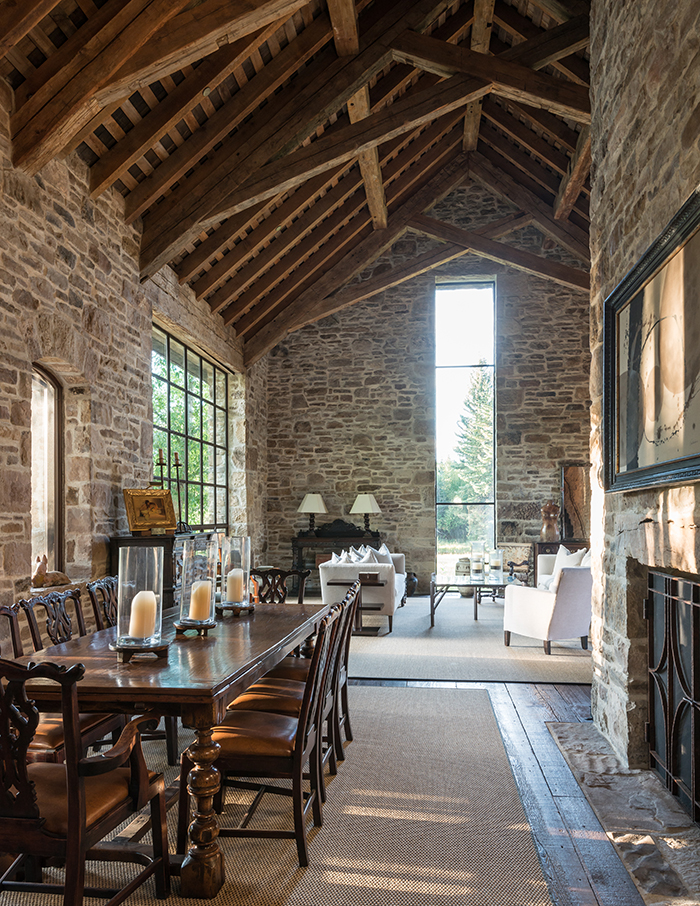 Home Of A Stone Barn Rustic Charm in a Stone Barn Conversion