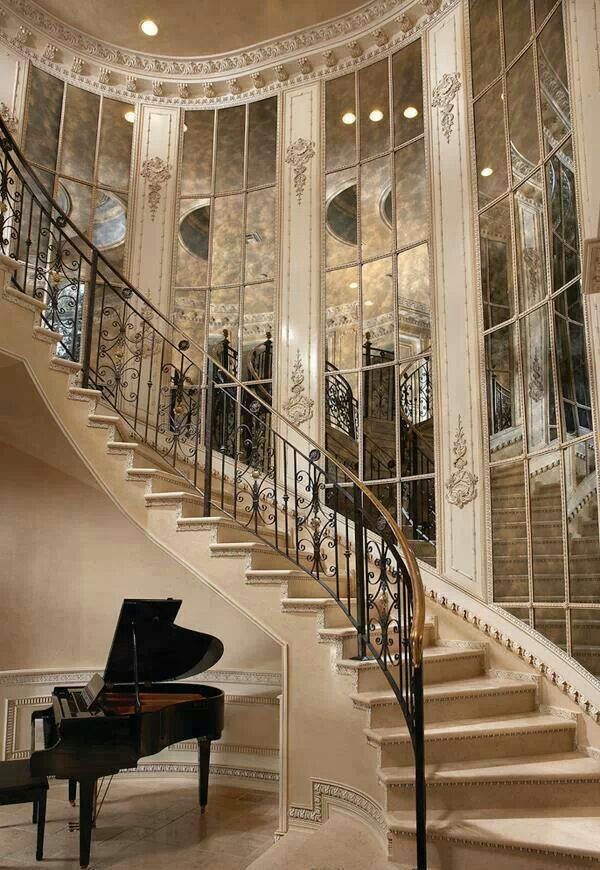 Home With Mirrored Staircase Elegant and Modern Staircase Designs for Your Home