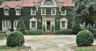 House Covered With Living Vines