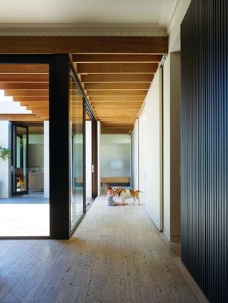 House With Extensive Glazings Modern Home Design Featuring Large Windows and Glass Walls