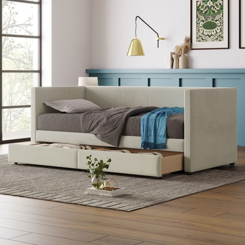 Inviting Upholstered Daybed Create a Cozy and Stylish Space with a Comfortable Upholstered Daybed