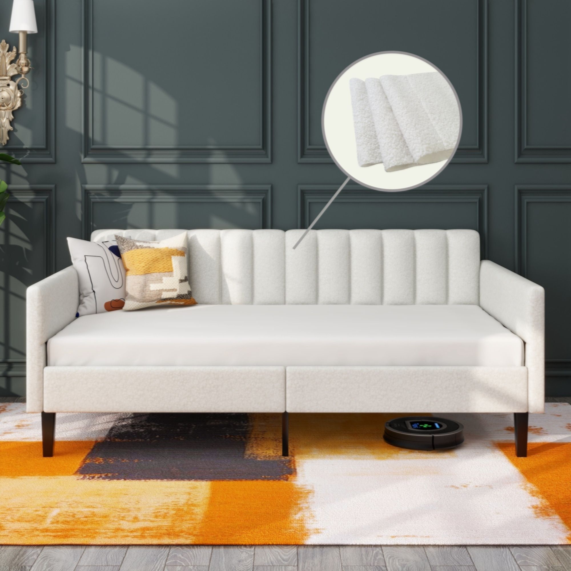 Inviting Upholstered Daybed Create a Stylish and Comfortable Space with a Chic Upholstered Daybed