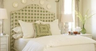 Juicy Green Accents In Bedrooms