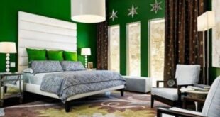 Juicy Green Accents In Bedrooms