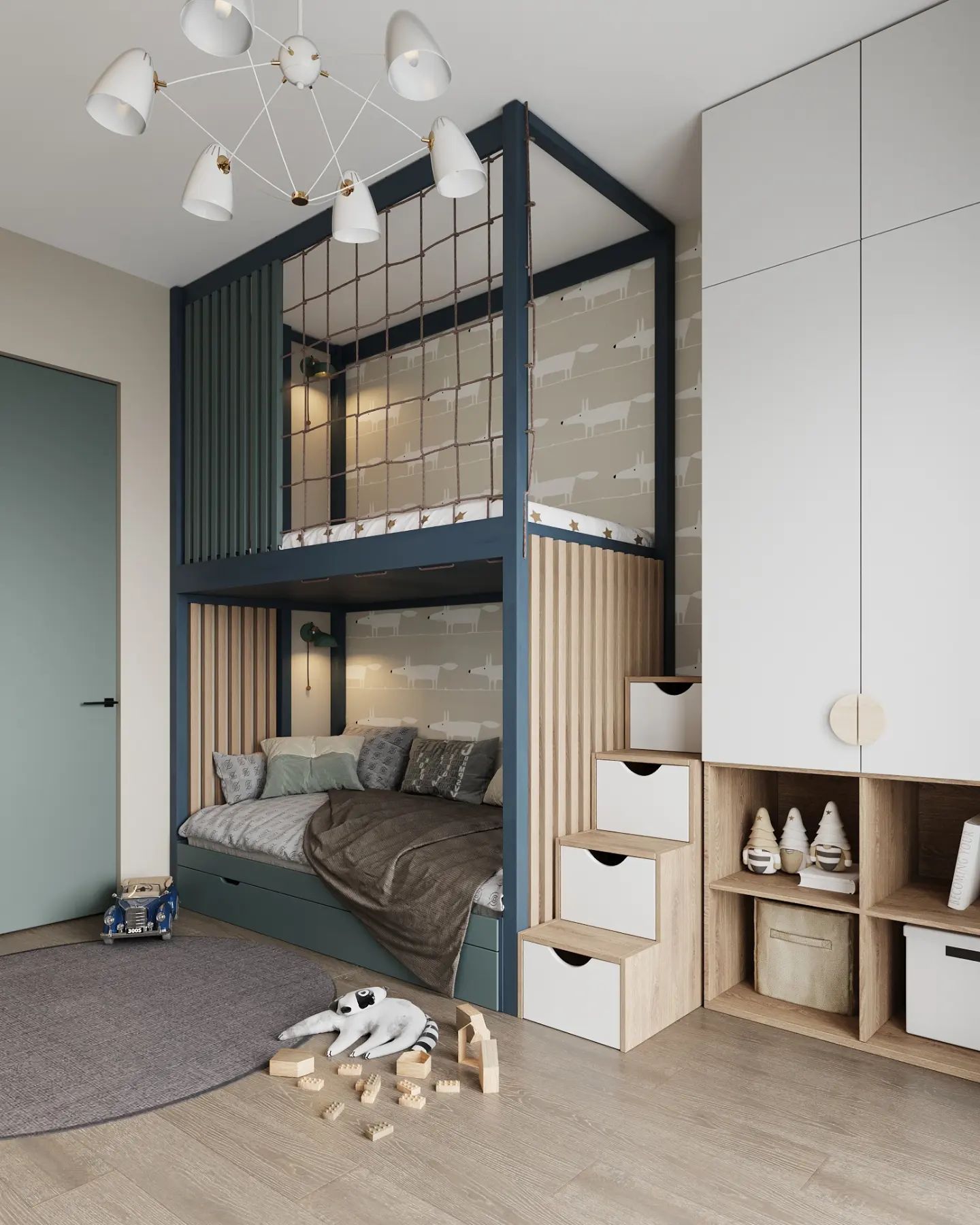 Kids Loft Double Beds Maximizing Space with Fun and Functional Loft Beds for Children