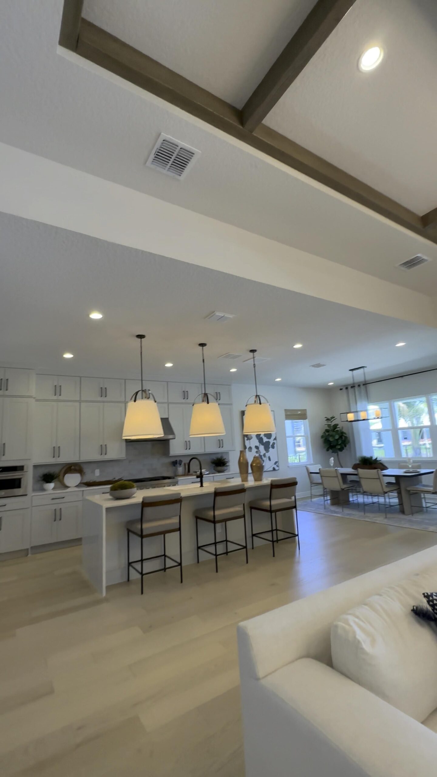 Kitchen And The Living Room Right Maximizing Space in Open Concept Homes