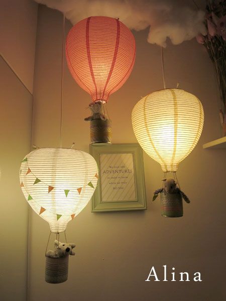 Lamps Inspired by Hot Air Balloons Up, Up, and Away: Airy Balloon-themed Lighting for Your Home