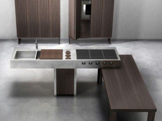 Masculine Kitchen Furniture Design Modern and Sleek Kitchen Furniture for Men with Style