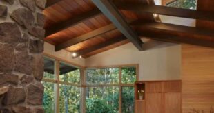 Mid Century Home With Skylights