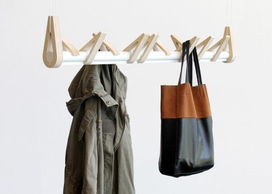 Minimalist Birds In A Row Coat Rack Clean and Simple Row of Birds Coat Rack for Organizing Your Entryway