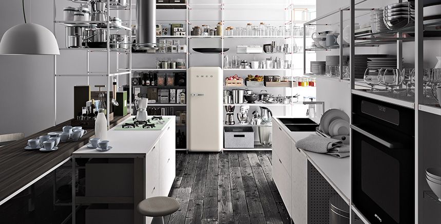 Minimalist Meccanica Kitchen Sophisticated and Sleek Kitchen Design with Modern Functionality