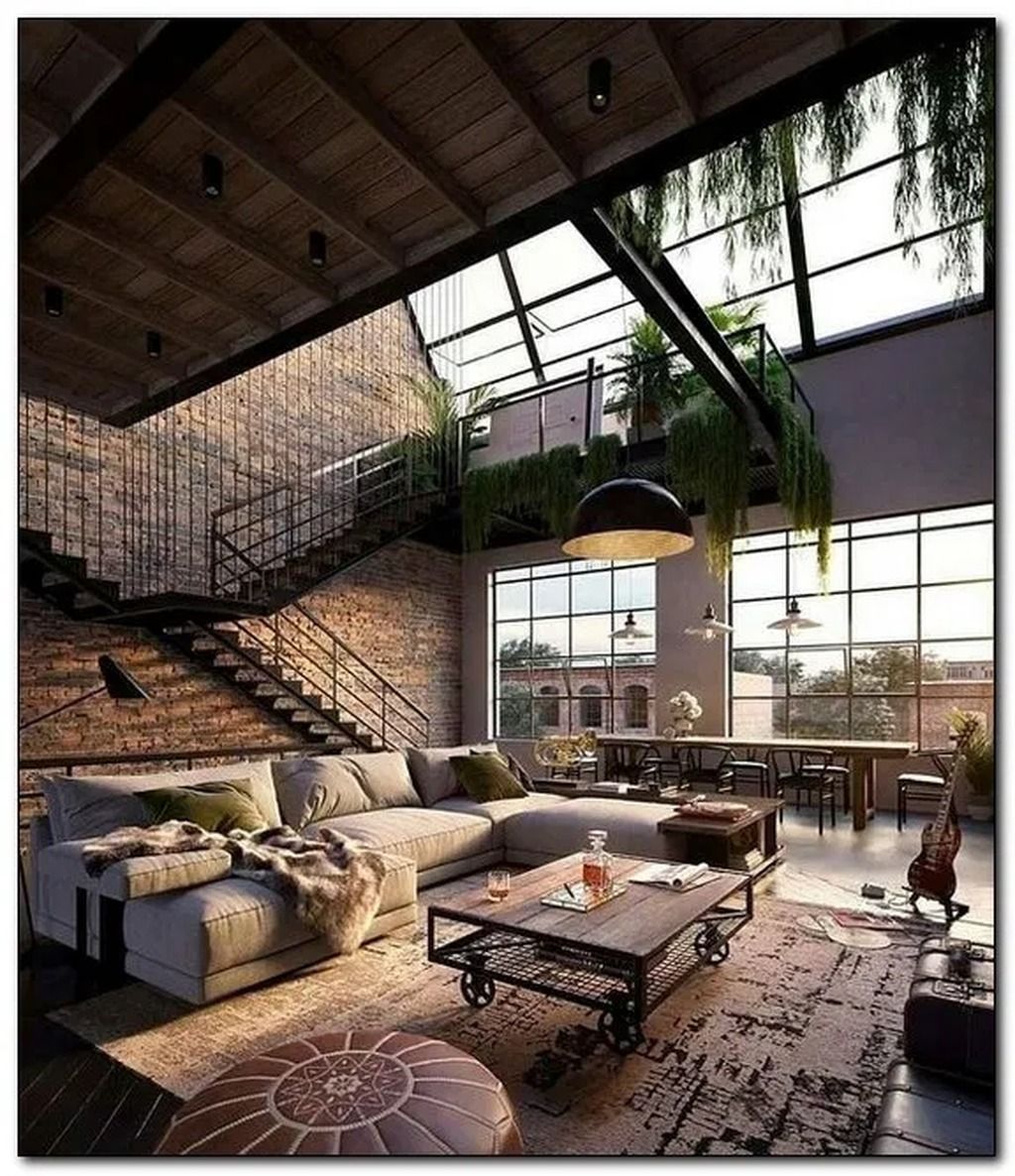 Modern Airy Loft Stylish Loft with Open Layout and High Ceilings