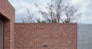 Modern Brick Home With Garden