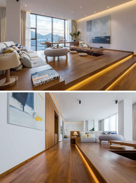 Modern Open Plan Apartment Sleek and Spacious Urban Living Space in the Heart of the City