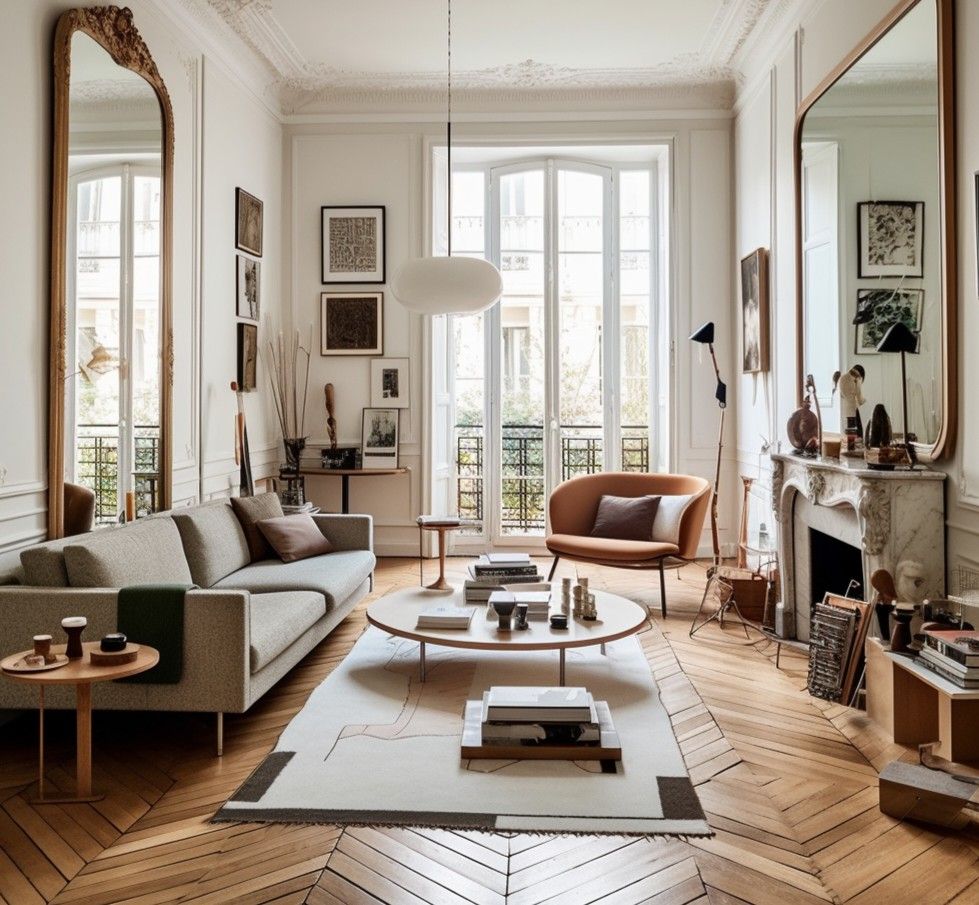 Modern Parisian Apartment Stylish Living Space in the Heart of Paris