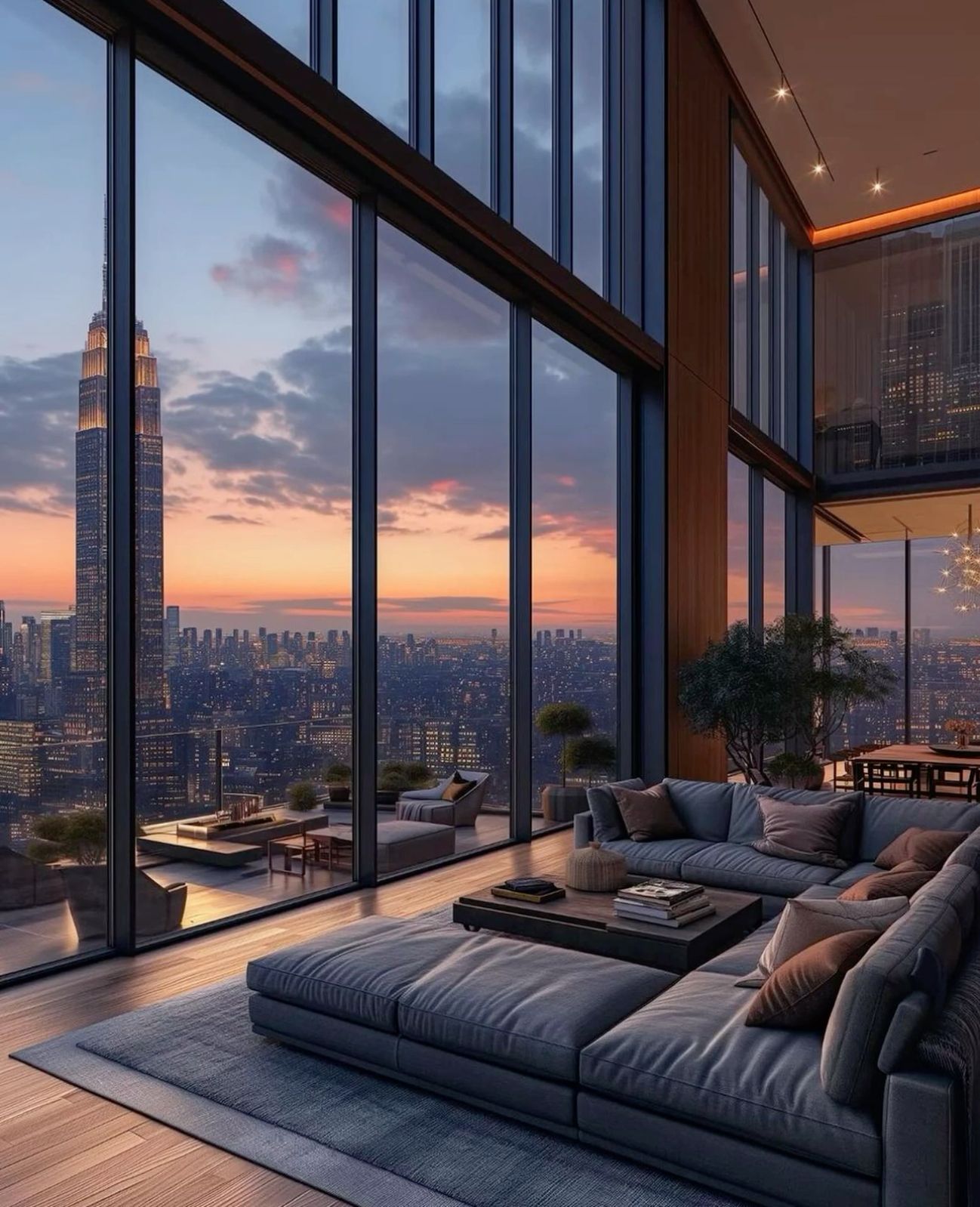 Modern Penthouse Apartment Luxurious Living in a Stunning High-rise Unit with Breathtaking Views