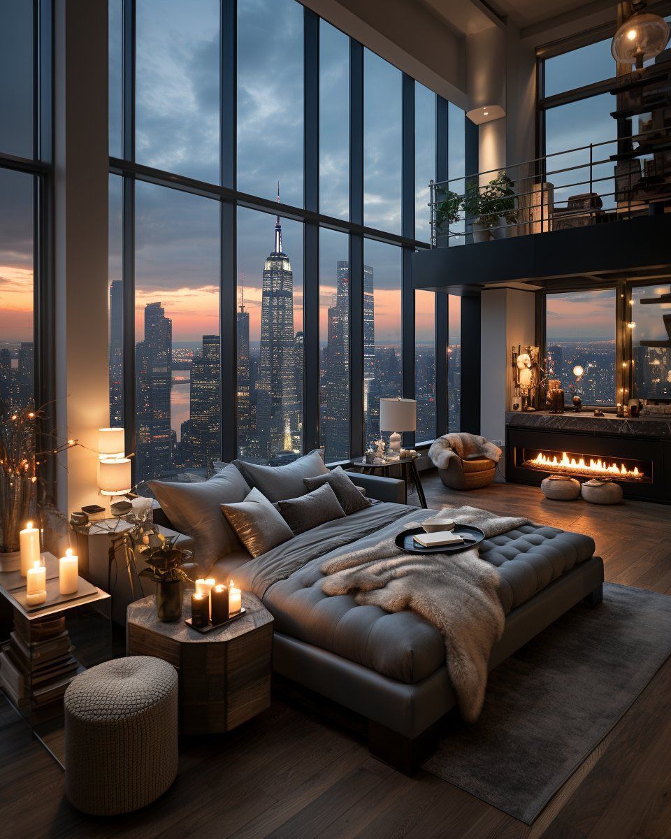 Modern Penthouse Apartment Luxurious Urban Living on the Top Floor