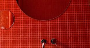 Modern Red Bathroom Furniture