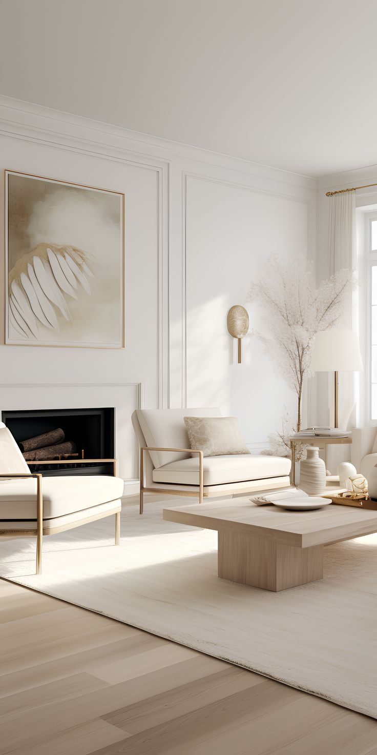 Modern White Interiors Elegant and Minimalistic White Home Decor Trends