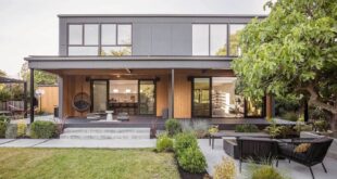 Modernist Home Opened Outdoors