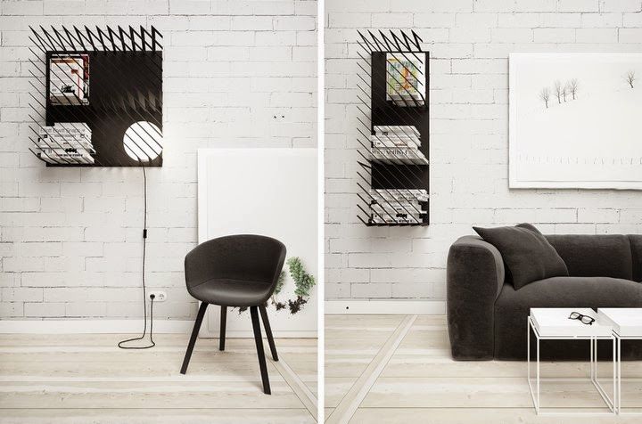 Modular Hash Bookshelf The Innovative and Stylish Wall-Mounted Storage Solution