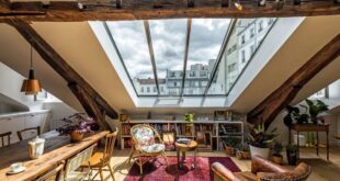 Monochrome Attic Apartment