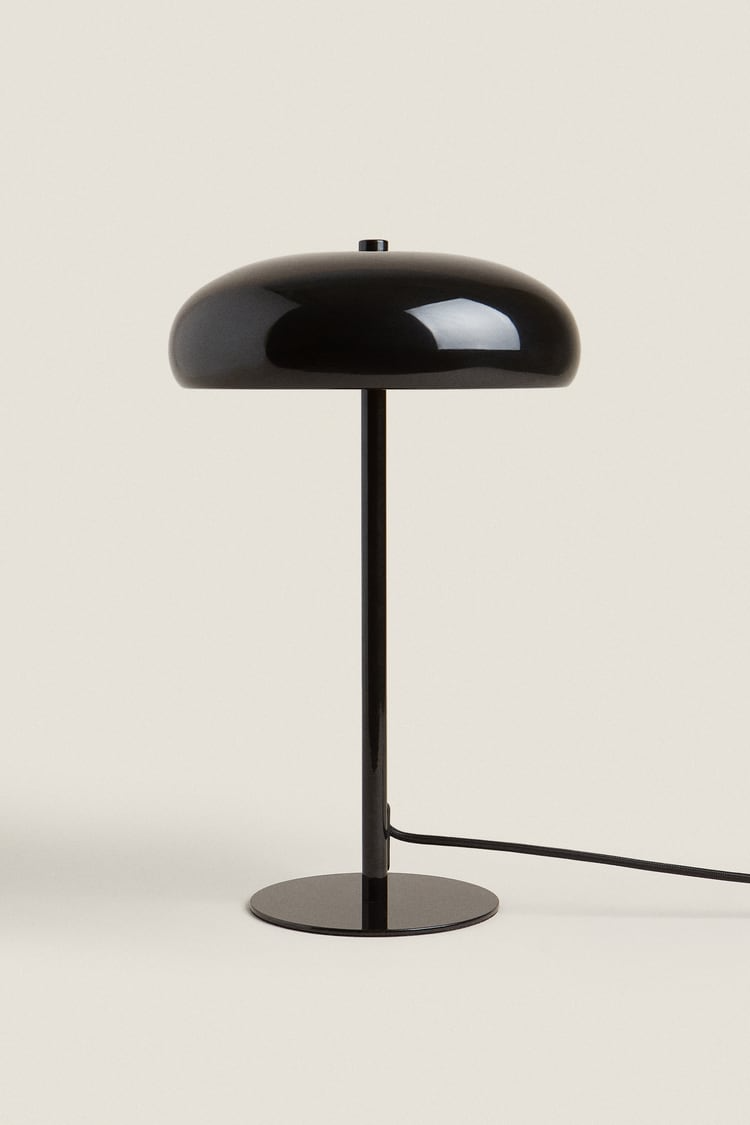 Monochrome Lamp Stylish and Sleek Black and White Table Lamp for Modern Interiors