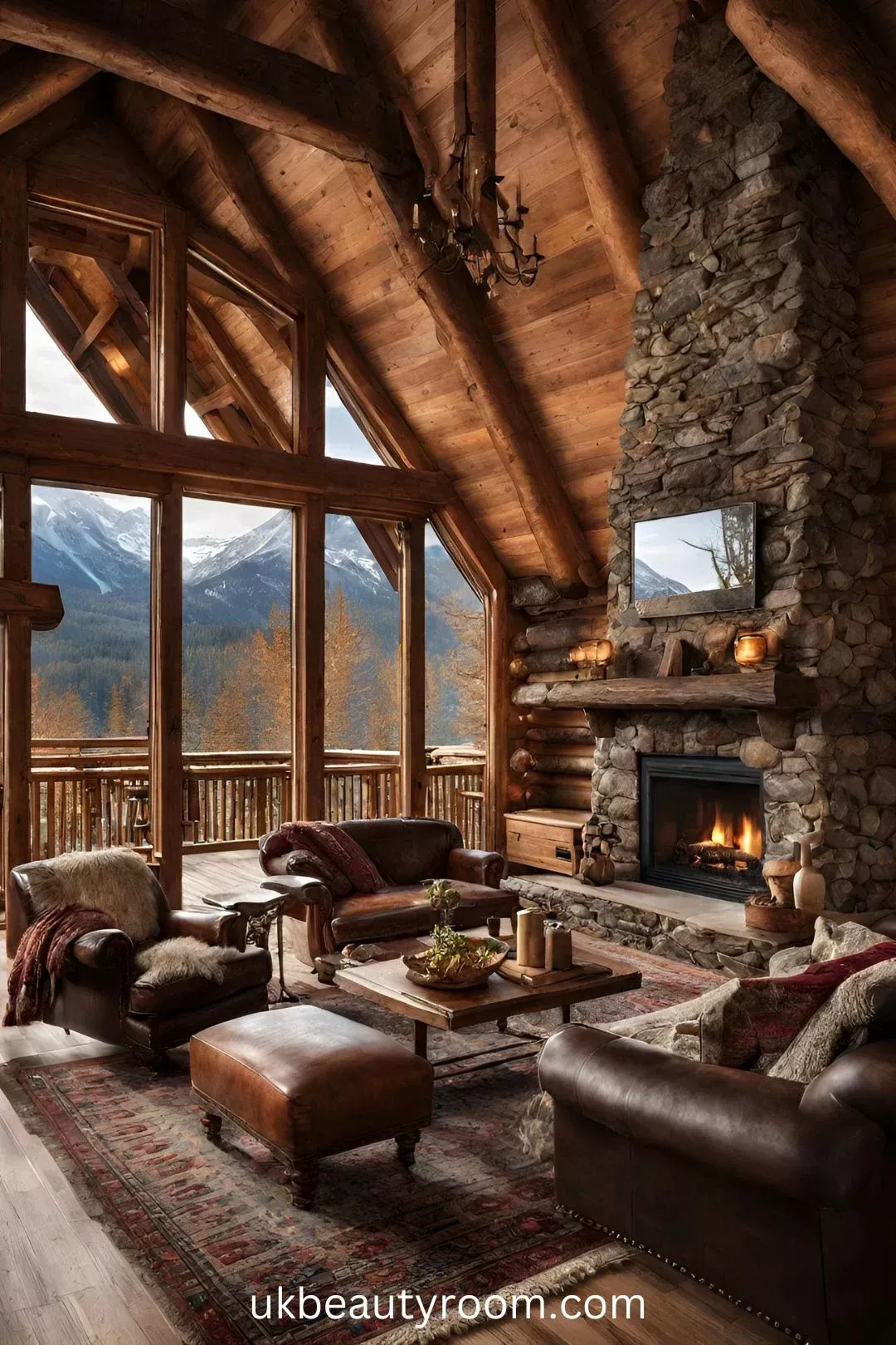 Mountain Cabin Cozy Experience the Ultimate Comfort of a Charming Woodsy Retreat