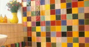 Multi Color Tiled Bathroom Designs