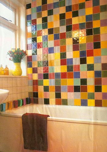 Multi Color Tiled Bathroom Designs Vibrant and Stylish Tile Patterns for Your Bathroom Makeover