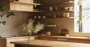 Natural Wood Kitchen Design