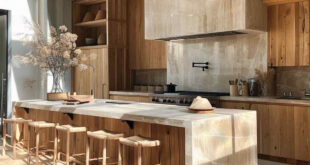 Natural Wood Kitchen Design