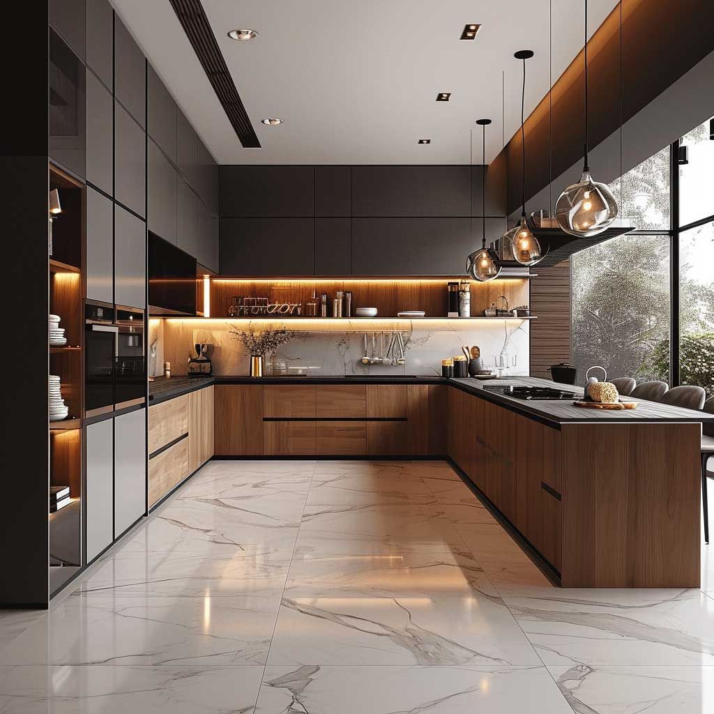 New Modern Kitchen Design “Revamp Your Kitchen with Contemporary Style Trends”