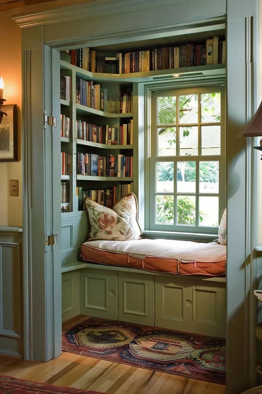 Nooks by The Window Finding peace and tranquility next to the window with a good book