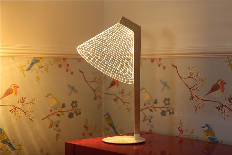 Optical Illusion Bulbing Lamps Mesmerizing Lamps That Defy Reality