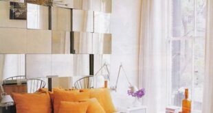 Orange Accents In Bedrooms