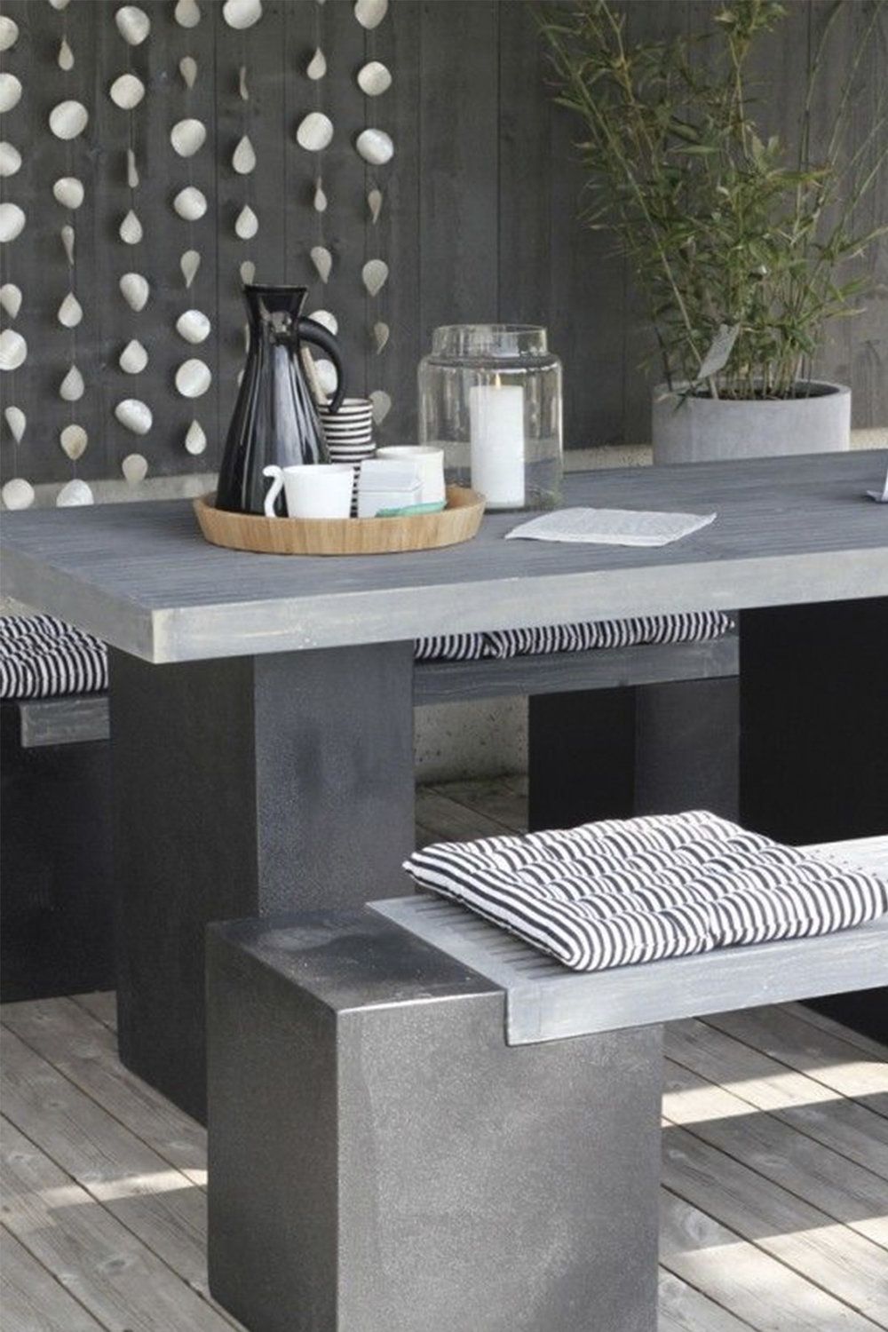 Outdoor Decor Trend Concrete Furniture Popular Concrete Furniture for Stylish Outdoor Spaces