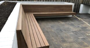 Outdoors L Shaped Benches