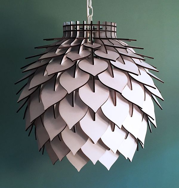 Pendant Laser Cut Lamp Elegant and Intricate Lamp Design for Modern Interiors