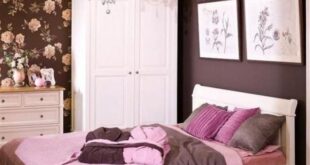 Pink And Chocolate Bedroom Design