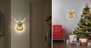 Popup Reindeer Cardboard Light