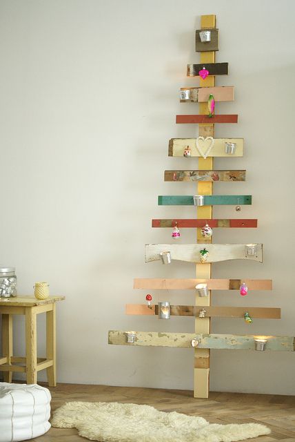 Recycled Wooden X Mas Trees Sustainable Christmas Decor: Wooden Trees for Eco-Friendly Holidays