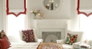 Red Accents In Bedrooms Stylish