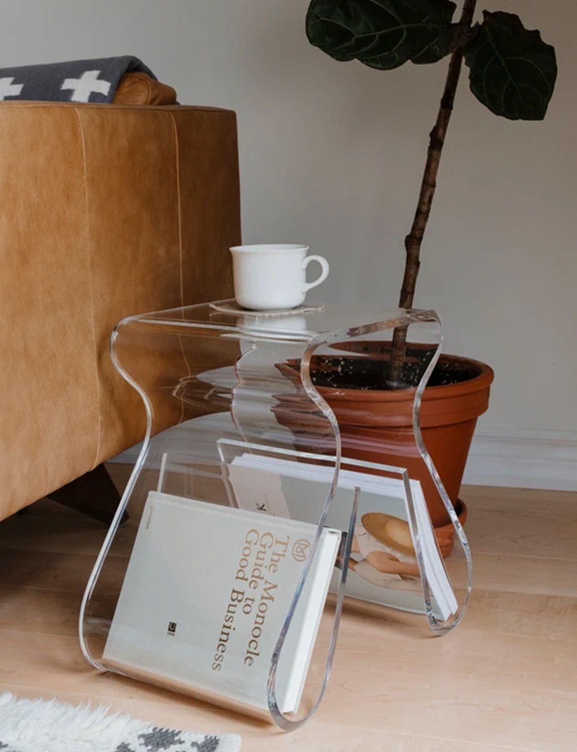 Side Table With A Space Functional and Stylish Table Storage Solution For Small Spaces